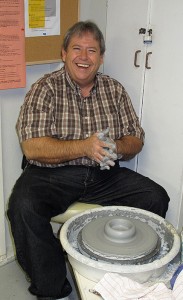 Stellar Charter School Ceramics teacher Keith Burroughs