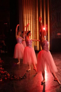 Joyful dancers in The Nutcracker. Photo: Redding City Ballet. 