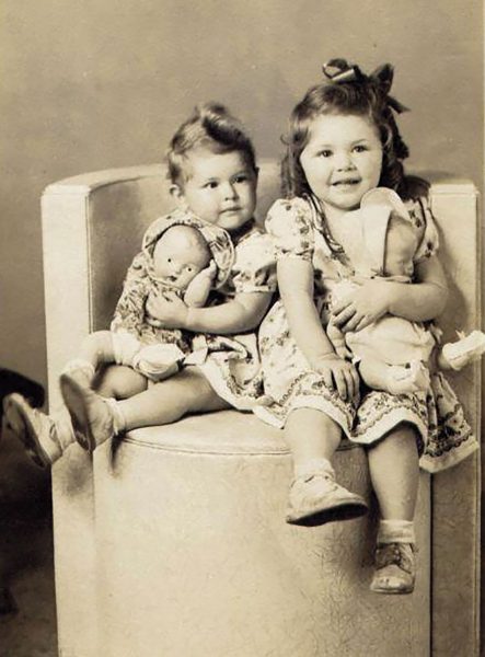 Billie and Arlene Martin, 1946