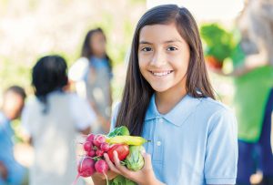 After-School Chefs choosing fresh produce