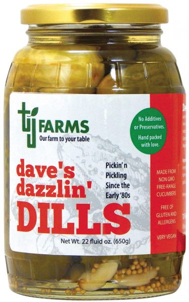 2018 Harvest Happenings at TJ Farms - dill pickles