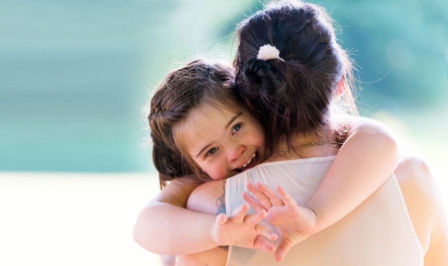 Special Needs Children with their parent