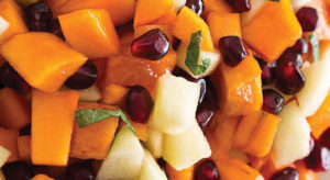 Persimmon Pomegranate Fruit Salad - north state parent