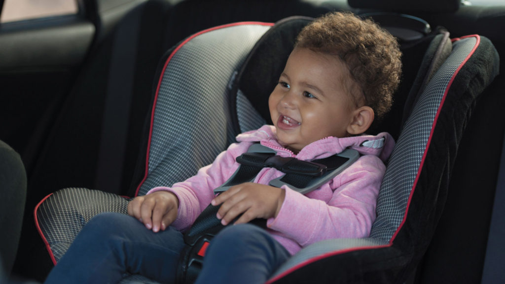 Child in car seat