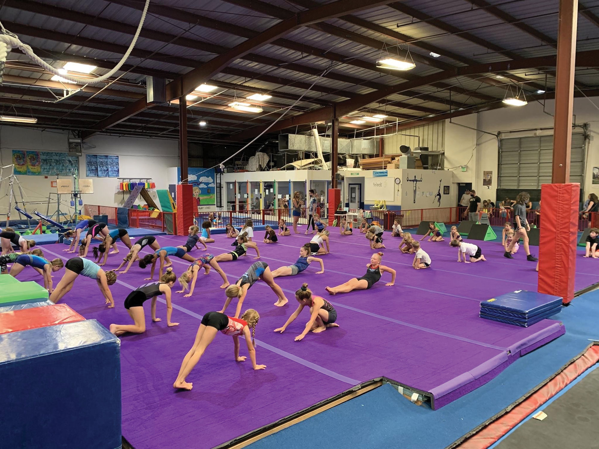 Galaxy Gymnastics Academy Summer Camps North State Parent magazine