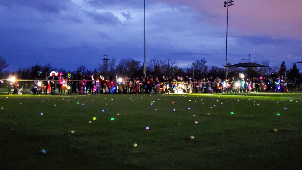 Redding Night Egg Hunt