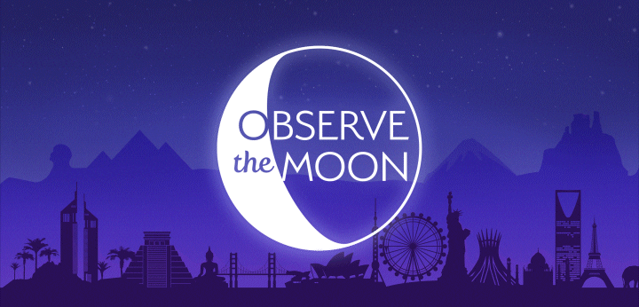 Observe the Moon around the world 2024