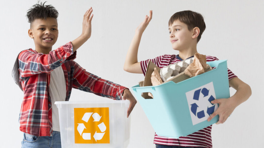 cute-young-boys-happy-recycle-together