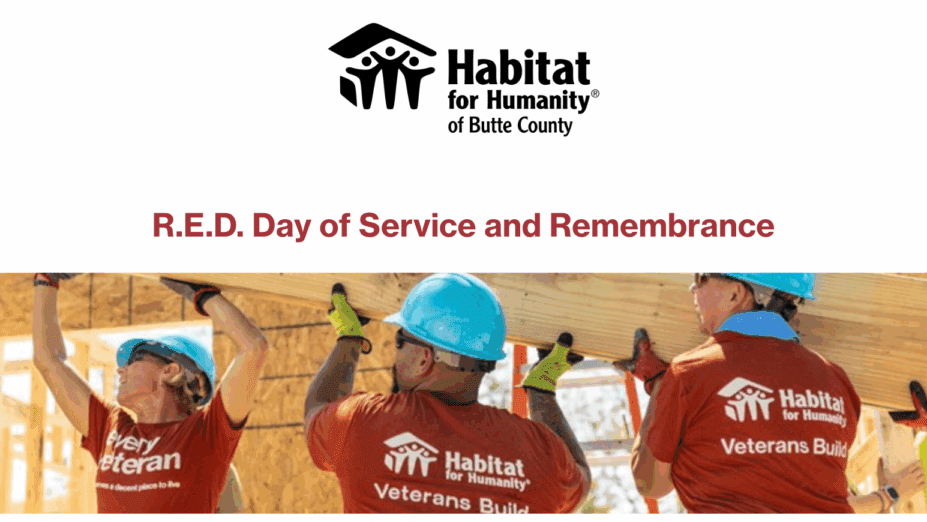 R. E. D. Day of Service and Remembrance – for Veterans
