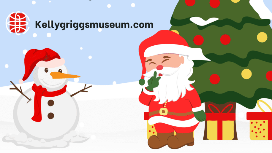 Santa Claus visits the Kelly-Griggs House Museum