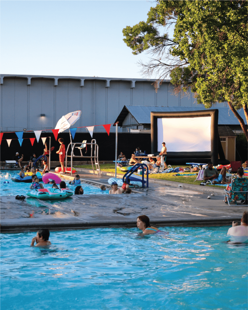 Movies in the Pool August