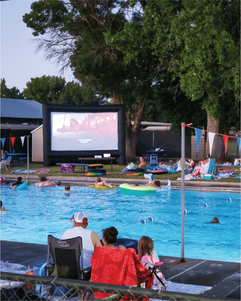 Movies in the Pool June