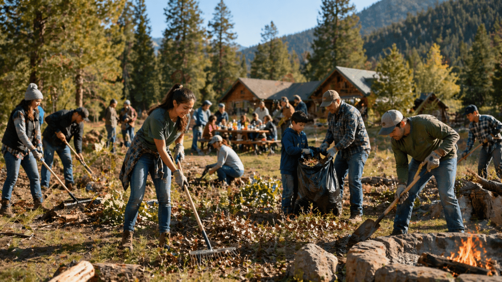 Clean up day Mill Creek