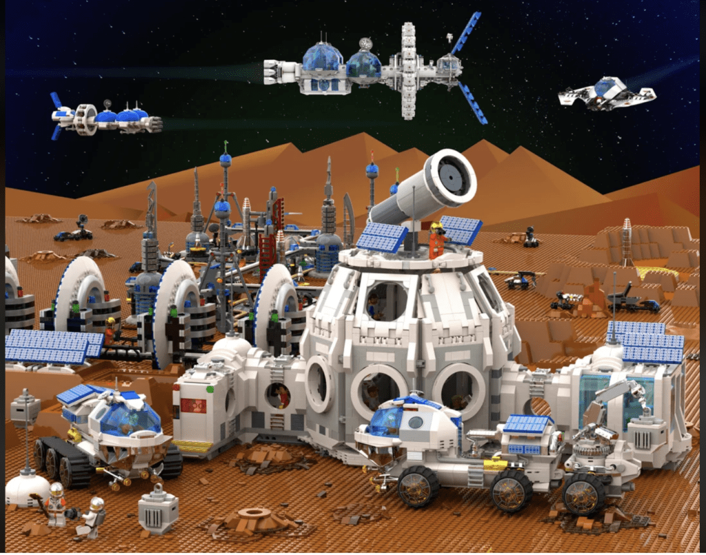 lego space build