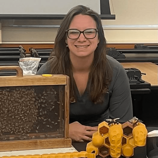Emily Helton beekeeper