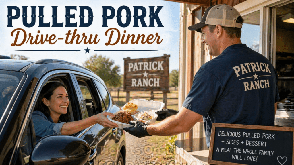 Pulled Pork Drive-thru Dinner