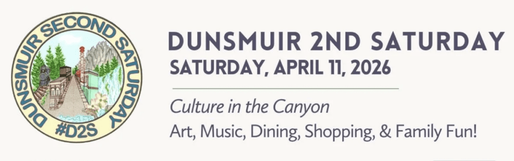 2nd Saturday Dunsmuir