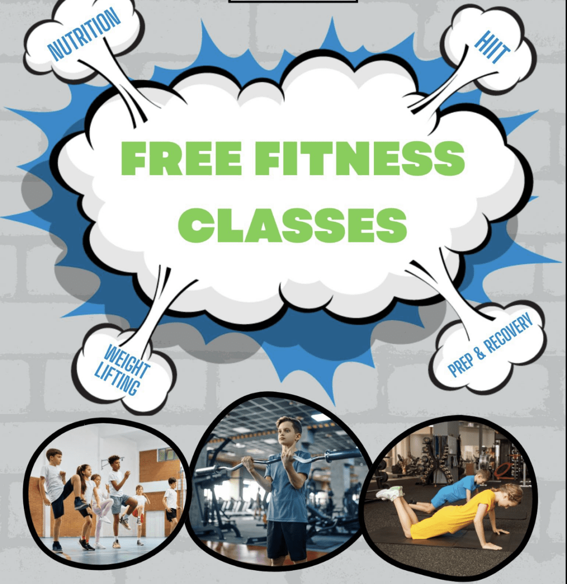 FREE Kids Fitness Classes