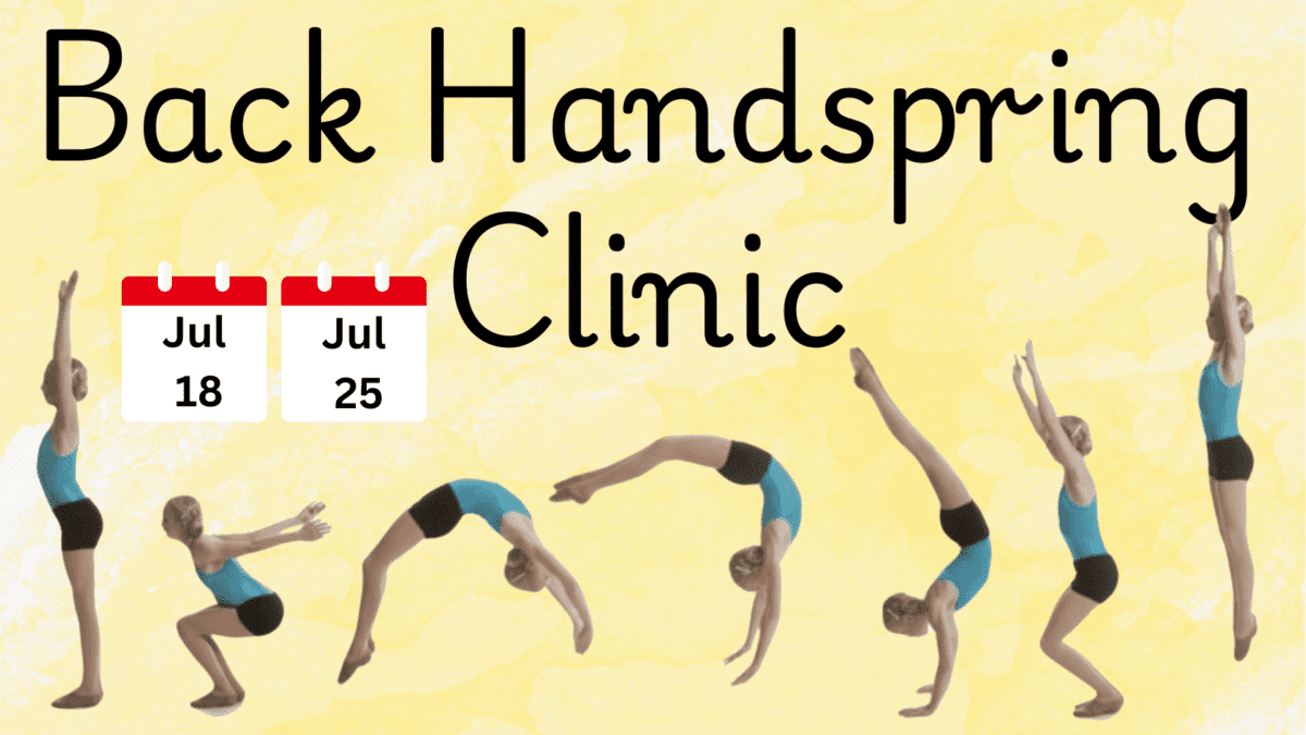back handspring clinic
