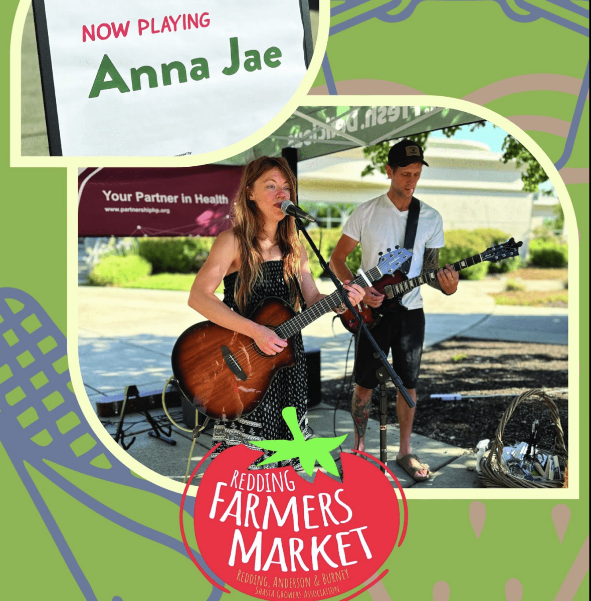 Anna Jae at Redding Farmers Market (Saturday)