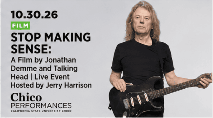 STOP MAKING SENSE: Live Film Event with Jerry Harrison