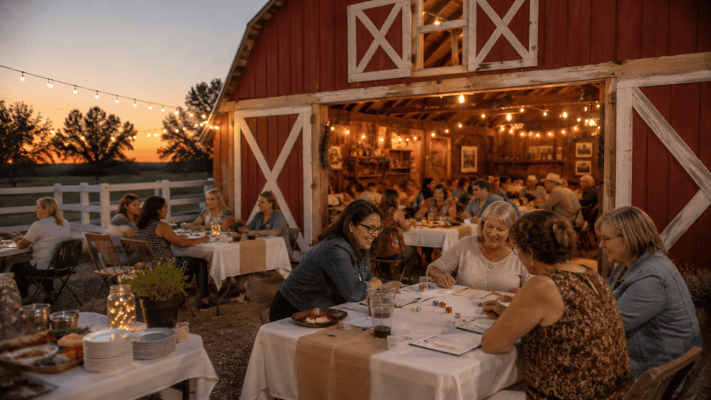 Bunco in the Barn