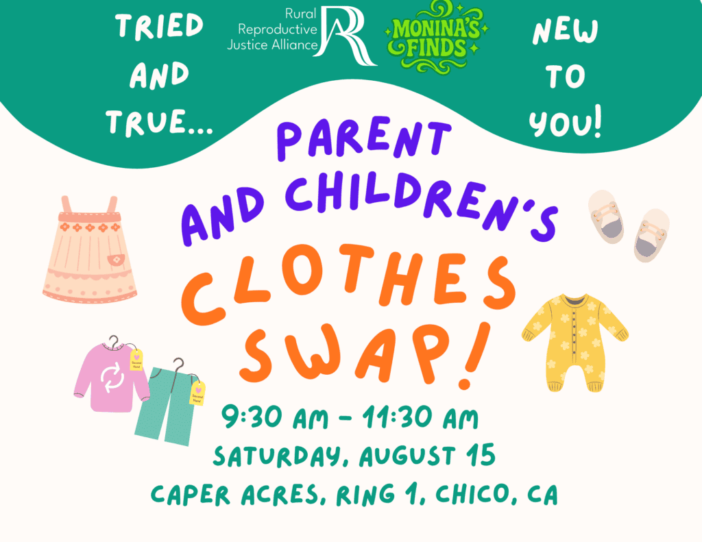 Clothes Swap Poster (11 x 8.5 in)