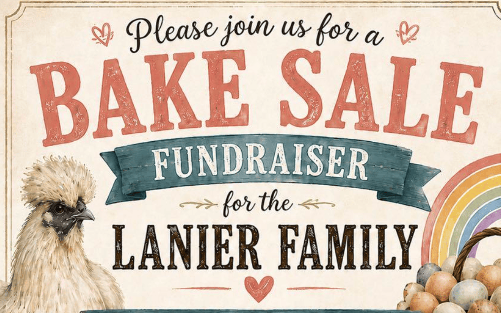 bake sale fundraiser