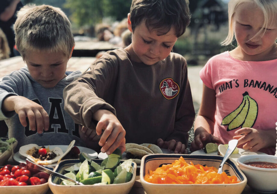 kids preparing fresh food - north state parent localicious