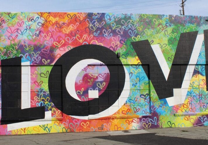 Chico spreads the love by way of murals and more.