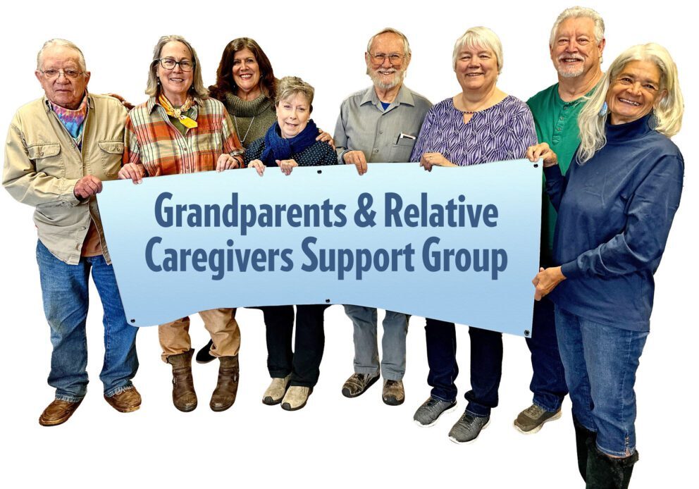 Members of the Mt. Shasta Community Center grandparent and caregiver support group.