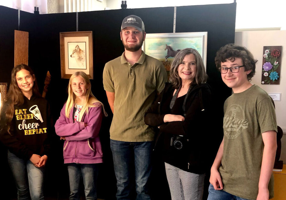 Hard work has paid off in prior art contests for Diane Penner and her art students 
