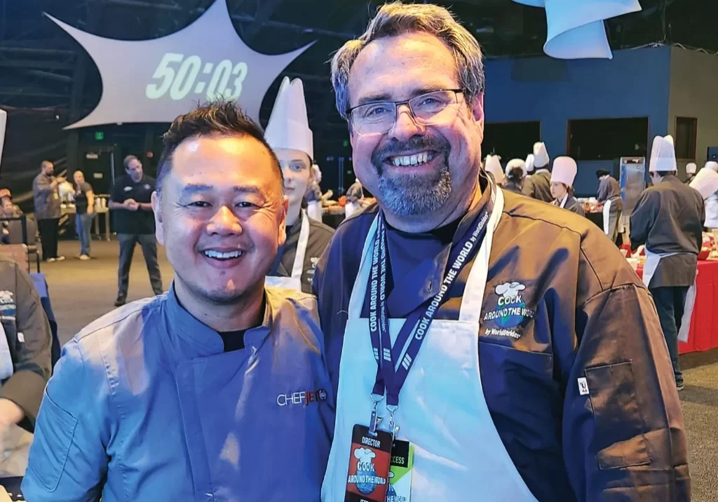 Jeff Capps and Chef Jet Tila