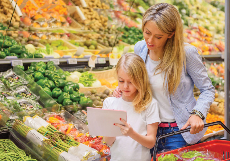 Get the kids to join in on finding creative ways to save on groceries.