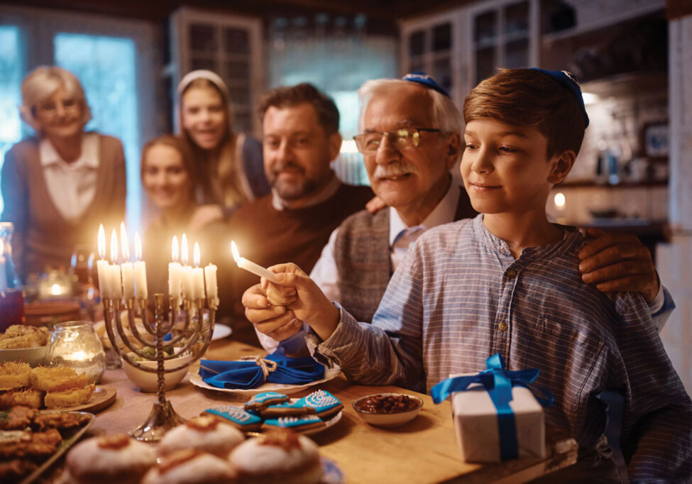 Hanukkah and the miracle of lights, symbolized by the eight candles of the menorah, is celebrated around the world.