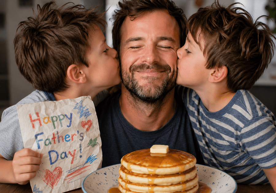 happy dad